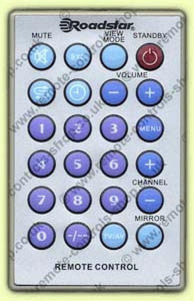 Roadstar RCLCD7114 Original Remote