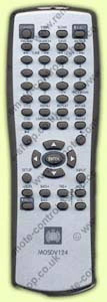 Ministry Of Sound MOSDV124 Original Remote