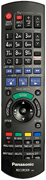 Panasonic DMR-BST855EG Original Remote