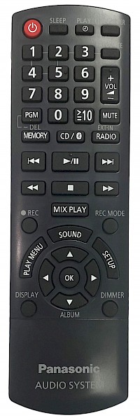 Panasonic SC-ALL7CDEBW1 Original Remote