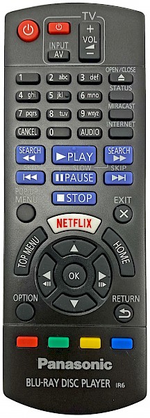 Panasonic DMP-BDT570EG Original Remote