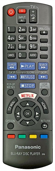 Panasonic DMP-UB400GAK Original Remote