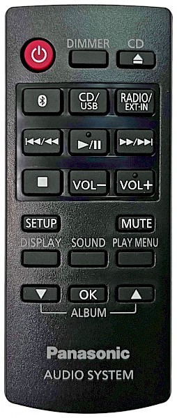 Panasonic SC-ALL5CDEGK Original Remote
