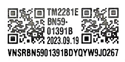 Samsung BN59-01391B Original Remote - Image 2
