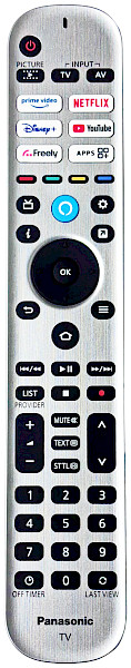 Panasonic TV-55Z85AEB Original Remote