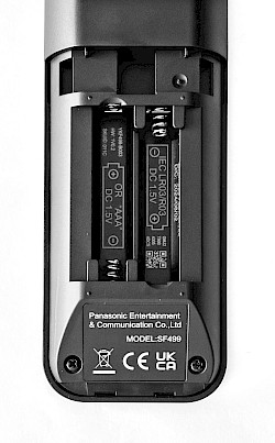 Panasonic SF499 Original Remote - Image 3