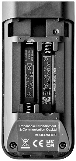 Panasonic SF499 Original Remote - Image 3