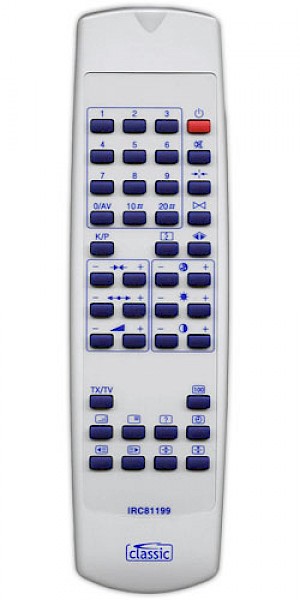 Autovox TVC 21 2109 Replacement Remote