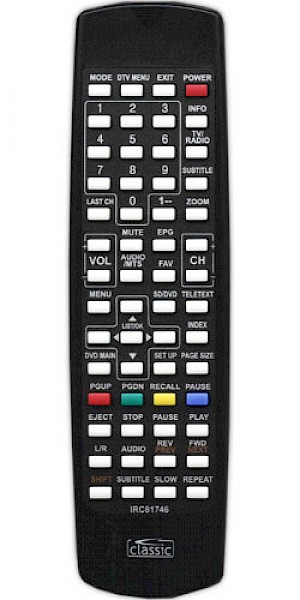 Techwood LTD6195W Replacement Remote