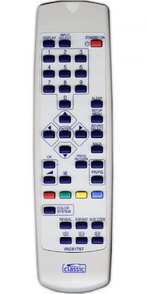 Symphonic NF007RD Replacement Remote