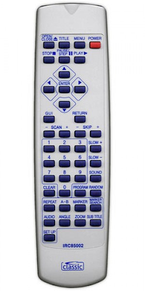 Universum DVD 4005 Replacement Remote