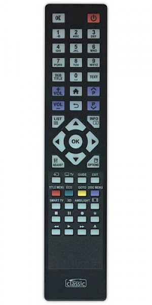 Philips 22 PFL3557H/12 Replacement Remote