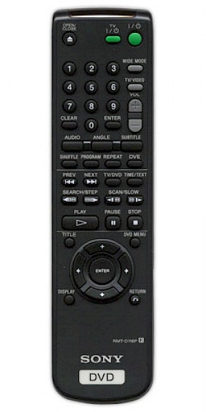 Sony 141899121 Original Remote