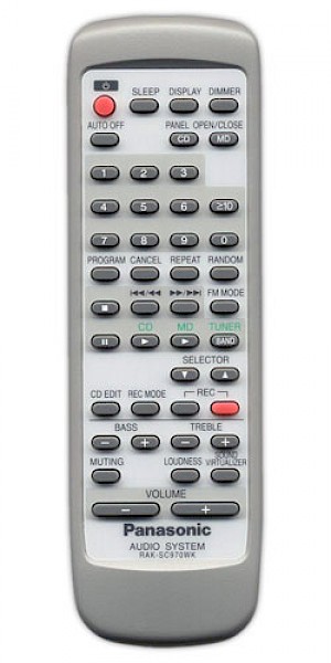 Panasonic RAKSC970WK Original Remote