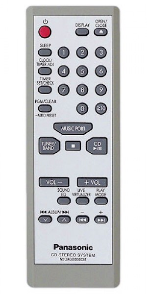 Panasonic N2QAGB000038 Original Remote