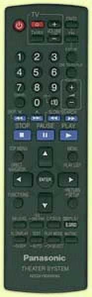 Panasonic SA-PT850GN-K Original Remote
