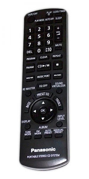 Panasonic RX-D50PH-S Original Remote