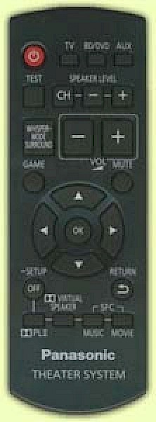 Panasonic SU-ZT2GS-K Original Remote