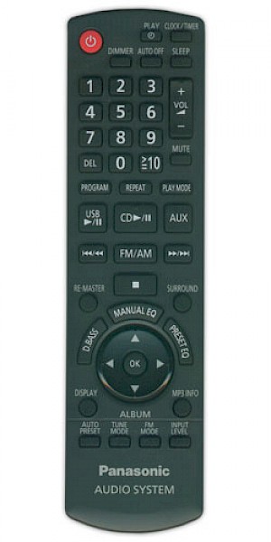 Panasonic N2QAYB000500 Original Remote