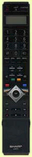 Sharp RRMCG A555 WJSA Original Remote