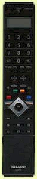 Sharp LC-52XL1E Original Remote