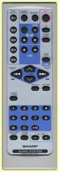 Sharp XLUH240H Original Remote