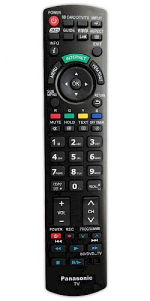 Panasonic TX-L47DT50B Original Remote