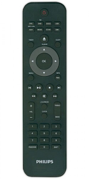 Philips DCB8000/10 Original Remote
