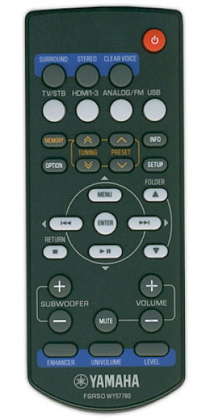 Yamaha FSR50 Original Remote