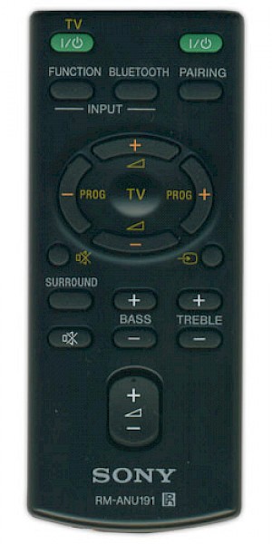 Sony HT-CT60BT Original Remote