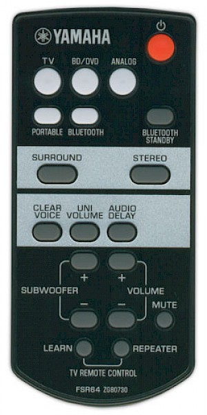 Yamaha FSR64 Original Remote