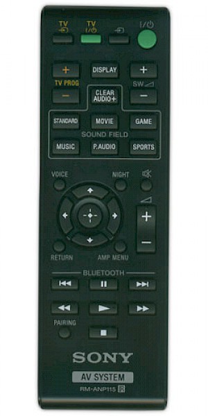 Sony HT-CT370 Original Remote
