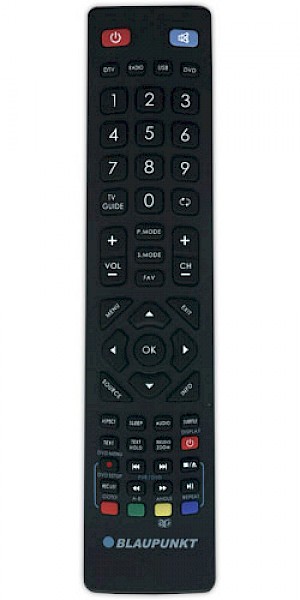 Blaupunkt 185-207i-GB-3B-HKDUPS-UK Original Remote