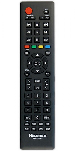 Hisense LTDN50K220WTEU Original Remote