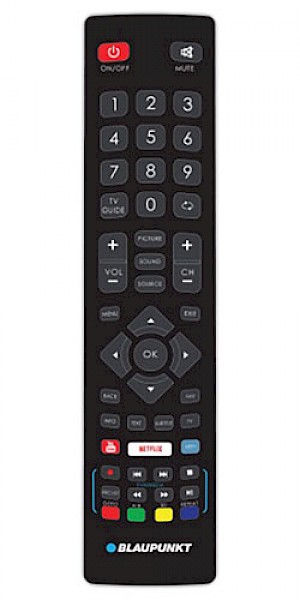Blaupunkt 40/148M-GB-11B-FEGPX-UK Original Remote