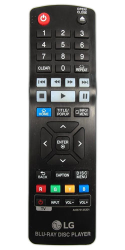 thumbnail image 2 of Wireless Remote Control Replacement For LG UP970, UBKC90, UBKM9 | Model AKB75135301 2 of 3