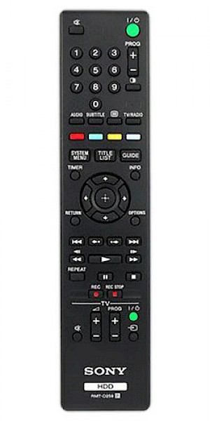 Sony SVR-HDT1000 Original Remote