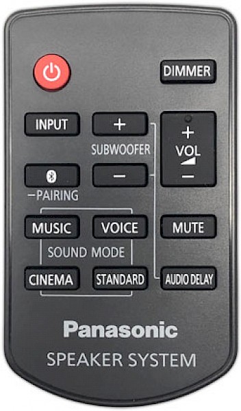 Panasonic SC-SB1 Original Remote