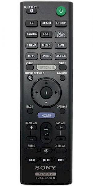 Sony HT-ZF9 Original Remote