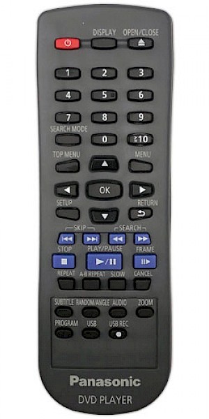 Panasonic DVDS48EBK Original Remote
