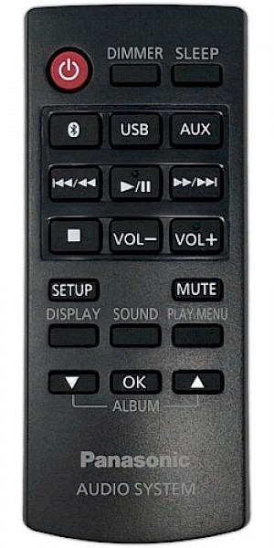 Panasonic SCCMAX5PHK Original Remote