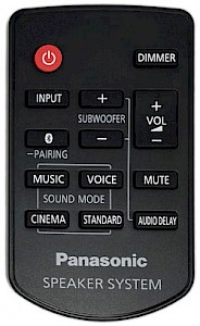 Panasonic SC-SB10 Original Remote - Image 1