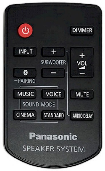 Panasonic SC-SB1 Original Remote